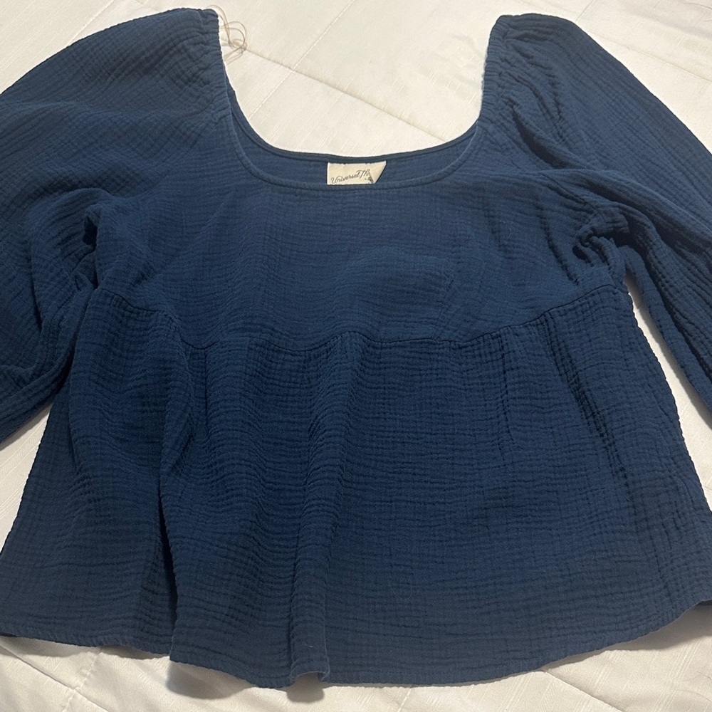 Universal Thread Deep Blue Blouse